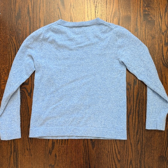 J. Crew Sky Blue Knit Top - Picture 3 of 4